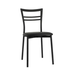 Chaise De Cuisine*Go 1419 Chaise de cuisine rembourrée en synthétique et métal