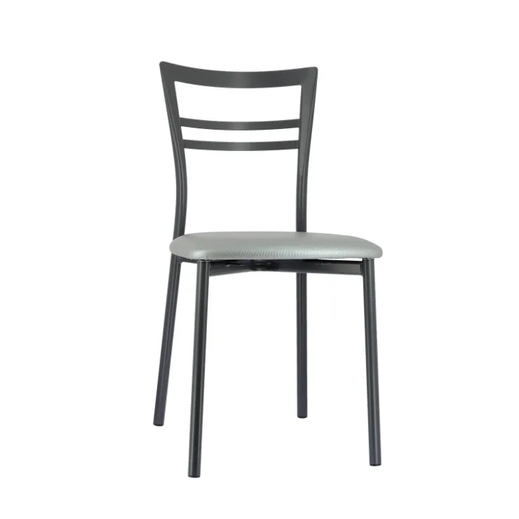 Chaise De Cuisine*Go 1419 Chaise de cuisine rembourrée en synthétique et métal