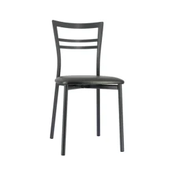 Chaise De Cuisine*Go 1419 Chaise de cuisine rembourrée en synthétique et métal