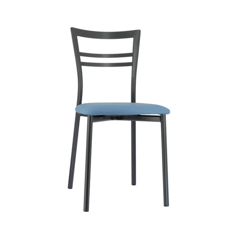 Chaise De Cuisine*Go 1419 Chaise de cuisine rembourrée en synthétique et métal