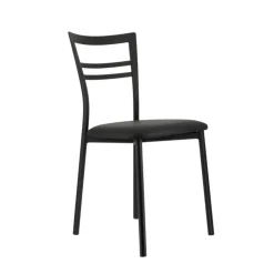 Chaise De Cuisine*Go 1419 Chaise de cuisine rembourrée en synthétique et métal