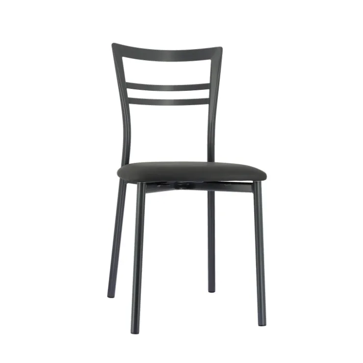 Chaise De Cuisine*Go 1419 Chaise de cuisine rembourrée en synthétique et métal