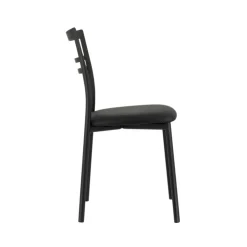 Chaise De Cuisine*Go 1419 Chaise de cuisine rembourrée en synthétique et métal