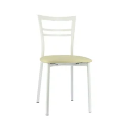 Chaise De Cuisine*Go 1419 Chaise de cuisine rembourrée en synthétique et métal
