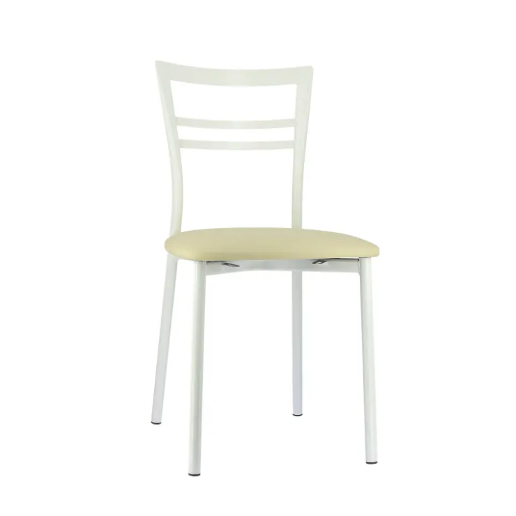 Chaise De Cuisine*Go 1419 Chaise de cuisine rembourrée en synthétique et métal