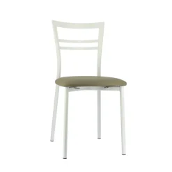 Chaise De Cuisine*Go 1419 Chaise de cuisine rembourrée en synthétique et métal