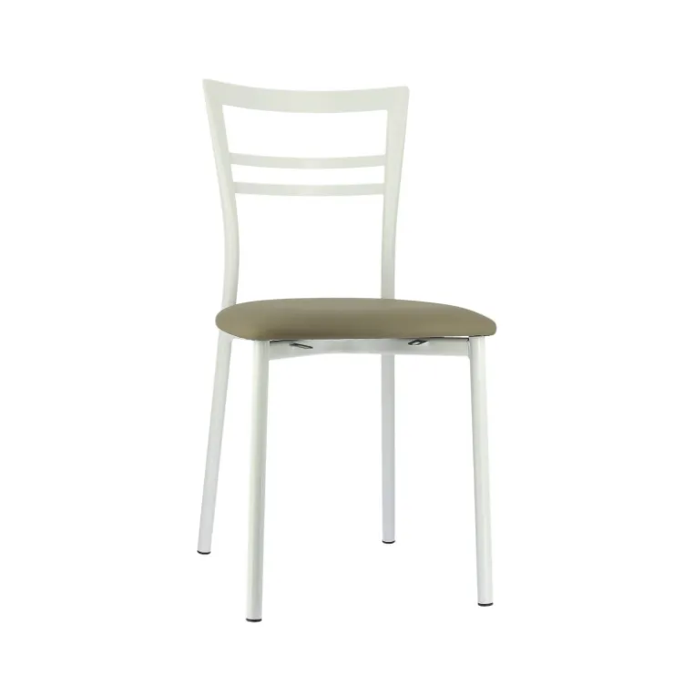 Chaise De Cuisine*Go 1419 Chaise de cuisine rembourrée en synthétique et métal