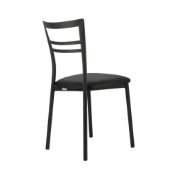 Chaise De Cuisine*Go 1419 Chaise de cuisine rembourrée en synthétique et métal