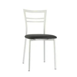 Chaise De Cuisine*Go 1419 Chaise de cuisine rembourrée en synthétique et métal
