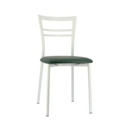 Chaise De Cuisine*Go 1419 Chaise de cuisine rembourrée en synthétique et métal