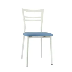 Chaise De Cuisine*Go 1419 Chaise de cuisine rembourrée en synthétique et métal