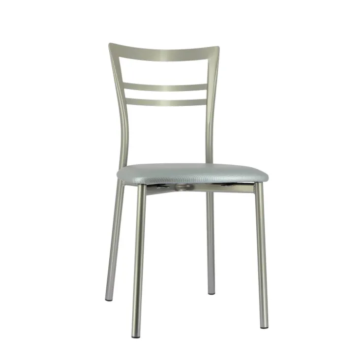 Chaise De Cuisine*Go 1419 Chaise de cuisine rembourrée en synthétique et métal