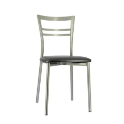 Chaise De Cuisine*Go 1419 Chaise de cuisine rembourrée en synthétique et métal