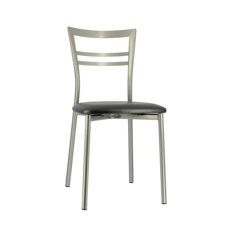 Chaise De Cuisine*Go 1419 Chaise de cuisine rembourrée en synthétique et métal