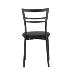 Chaise De Cuisine*Go 1419 Chaise de cuisine rembourrée en synthétique et métal