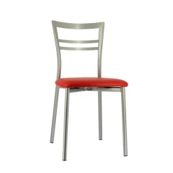 Chaise De Cuisine*Go 1419 Chaise de cuisine rembourrée en synthétique et métal