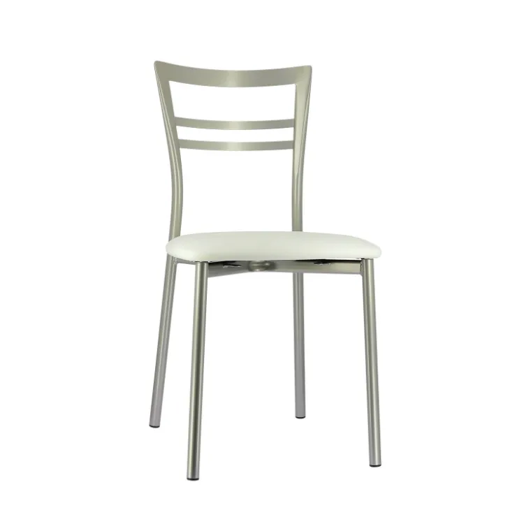 Chaise De Cuisine*Go 1419 Chaise de cuisine rembourrée en synthétique et métal