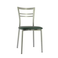 Chaise De Cuisine*Go 1419 Chaise de cuisine rembourrée en synthétique et métal