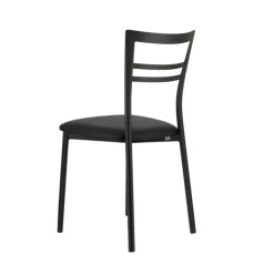 Chaise De Cuisine*Go 1419 Chaise de cuisine rembourrée en synthétique et métal