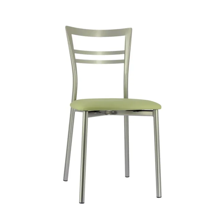Chaise De Cuisine*Go 1419 Chaise de cuisine rembourrée en synthétique et métal