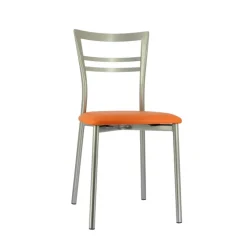 Chaise De Cuisine*Go 1419 Chaise de cuisine rembourrée en synthétique et métal