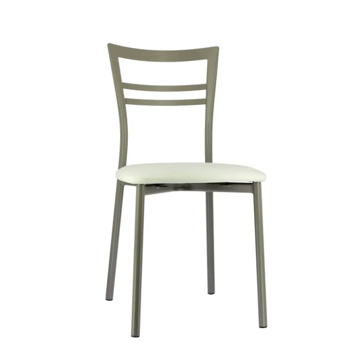 Chaise De Cuisine*Go 1419 Chaise de cuisine rembourrée en synthétique et métal
