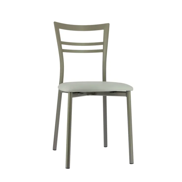 Chaise De Cuisine*Go 1419 Chaise de cuisine rembourrée en synthétique et métal