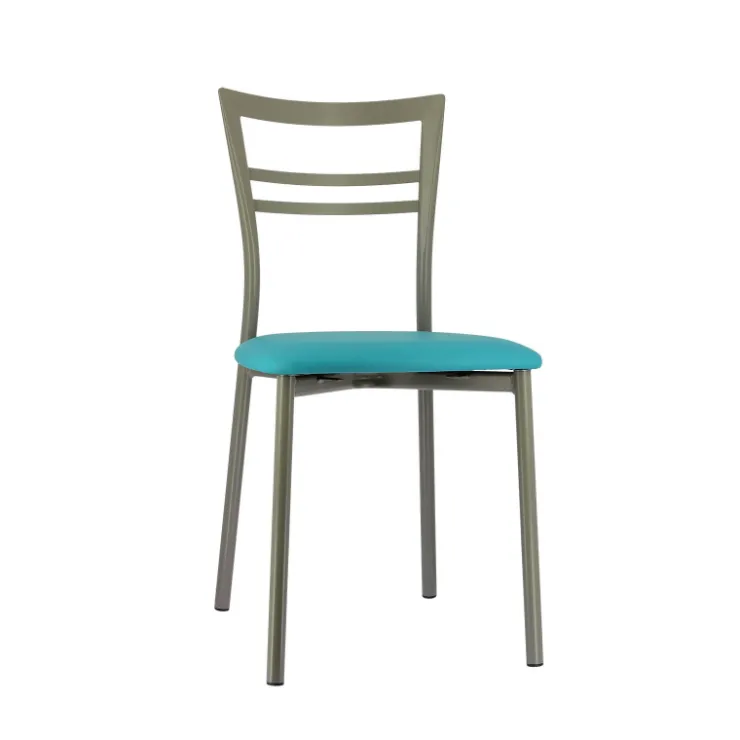 Chaise De Cuisine*Go 1419 Chaise de cuisine rembourrée en synthétique et métal