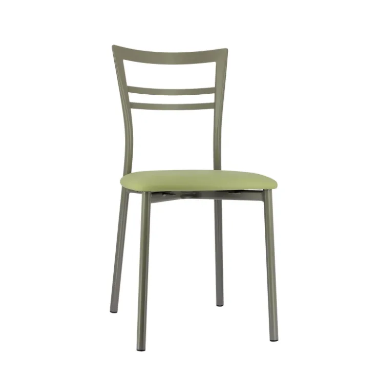 Chaise De Cuisine*Go 1419 Chaise de cuisine rembourrée en synthétique et métal