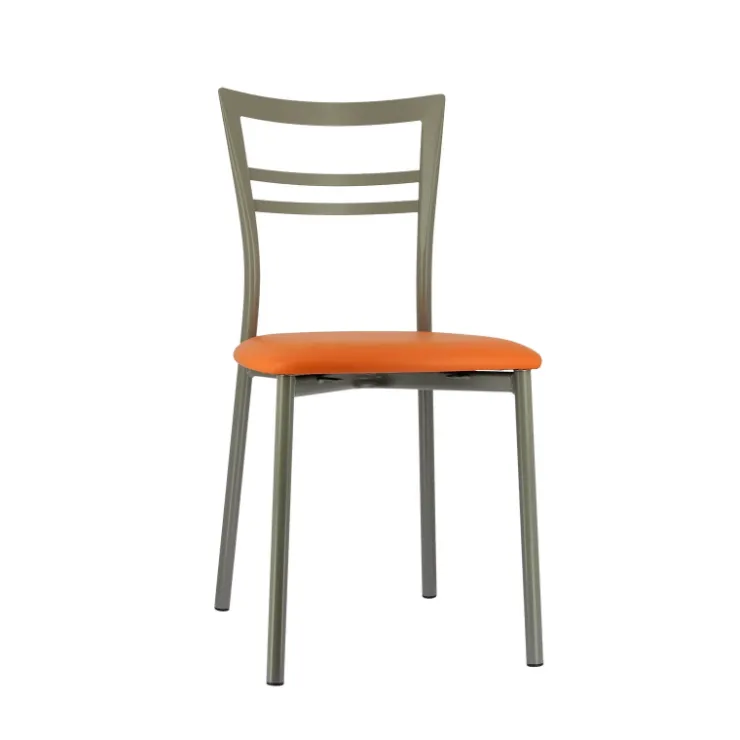 Chaise De Cuisine*Go 1419 Chaise de cuisine rembourrée en synthétique et métal