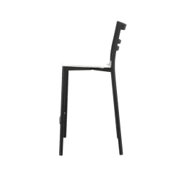 Tabouret Snack (assise +/- 65 Cm)|Tabouret De Bar (assise +/- 80 Cm)*Go Clip Connubia® Tabouret snack contemporain en métal et multiplis bois