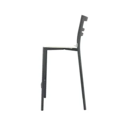 Tabouret Snack (assise +/- 65 Cm)|Tabouret De Bar (assise +/- 80 Cm)*Go Clip Connubia® Tabouret snack contemporain en métal et multiplis bois