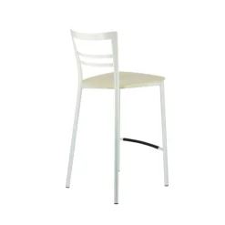 Tabouret Snack (assise +/- 65 Cm)|Tabouret De Bar (assise +/- 80 Cm)*Go Clip Connubia® Tabouret snack contemporain en métal et multiplis bois