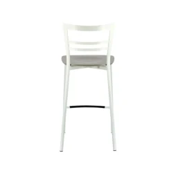 Tabouret Snack (assise +/- 65 Cm)|Tabouret De Bar (assise +/- 80 Cm)*Go Clip Connubia® Tabouret snack contemporain en métal et multiplis bois