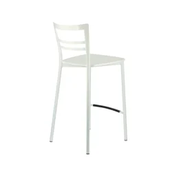 Tabouret Snack (assise +/- 65 Cm)|Tabouret De Bar (assise +/- 80 Cm)*Go Clip Connubia® Tabouret snack contemporain en métal et multiplis bois