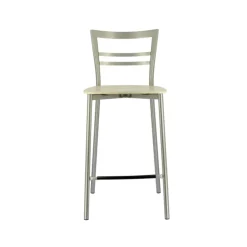 Tabouret Snack (assise +/- 65 Cm)|Tabouret De Bar (assise +/- 80 Cm)*Go Clip Connubia® Tabouret snack contemporain en métal et multiplis bois