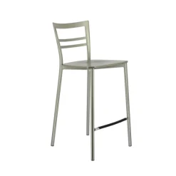 Tabouret Snack (assise +/- 65 Cm)|Tabouret De Bar (assise +/- 80 Cm)*Go Clip Connubia® Tabouret snack contemporain en métal et multiplis bois