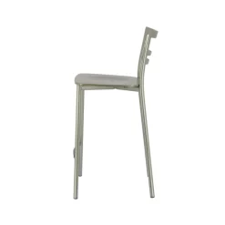 Tabouret Snack (assise +/- 65 Cm)|Tabouret De Bar (assise +/- 80 Cm)*Go Clip Connubia® Tabouret snack contemporain en métal et multiplis bois