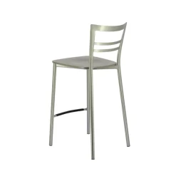 Tabouret Snack (assise +/- 65 Cm)|Tabouret De Bar (assise +/- 80 Cm)*Go Clip Connubia® Tabouret snack contemporain en métal et multiplis bois