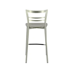 Tabouret Snack (assise +/- 65 Cm)|Tabouret De Bar (assise +/- 80 Cm)*Go Clip Connubia® Tabouret snack contemporain en métal et multiplis bois