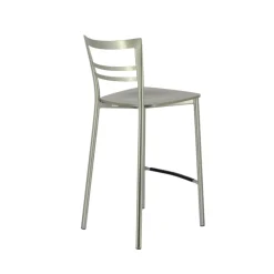 Tabouret Snack (assise +/- 65 Cm)|Tabouret De Bar (assise +/- 80 Cm)*Go Clip Connubia® Tabouret snack contemporain en métal et multiplis bois