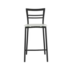 Tabouret Snack (assise +/- 65 Cm)|Tabouret De Bar (assise +/- 80 Cm)*Go Clip Connubia® Tabouret snack contemporain en métal et multiplis bois