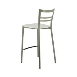 Tabouret Snack (assise +/- 65 Cm)|Tabouret De Bar (assise +/- 80 Cm)*Go Clip Connubia® Tabouret snack contemporain en métal et multiplis bois