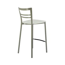 Tabouret Snack (assise +/- 65 Cm)|Tabouret De Bar (assise +/- 80 Cm)*Go Clip Connubia® Tabouret snack contemporain en métal et multiplis bois