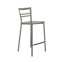 Tabouret Snack (assise +/- 65 Cm)|Tabouret De Bar (assise +/- 80 Cm)*Go Clip Connubia® Tabouret snack contemporain en métal et multiplis bois