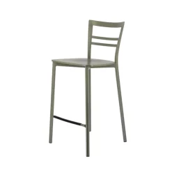 Tabouret Snack (assise +/- 65 Cm)|Tabouret De Bar (assise +/- 80 Cm)*Go Clip Connubia® Tabouret snack contemporain en métal et multiplis bois