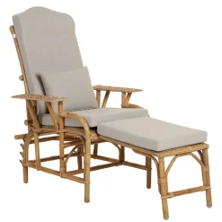 Kok Chaise Salon|Chaise Pour Chambre*Grand mèreChaise longue en rotin modulable