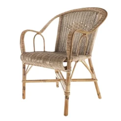 Kok Chaise De Cuisine|Fauteuil De Salon*Grand père MarcelFauteuil en rotin vintage