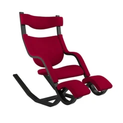 Varier Chaise De Bureau|Fauteuil De Bureau*Gravity ® Fauteuil de relaxation en tissu et bois