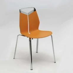 Dexo Chaise De Cuisine|Chaise De Salle à Manger*Gripp Chaise design coque polypropylène pieds en métal